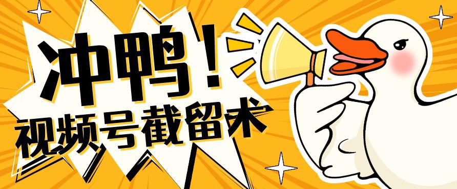 全球首发-视频号无限截留术-你不知道的流量沃土网创吧-网创项目资源站-副业项目-创业项目-搞钱项目网创吧
