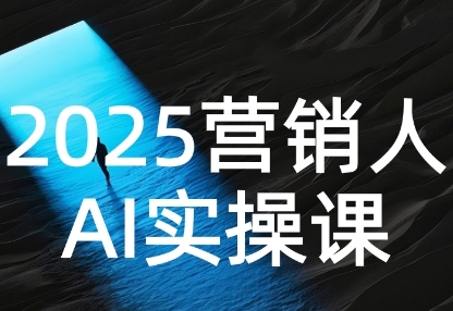2025营销人Al实操课，AI营销抢跑实战，从Prompt到方案，效率碾压同行网创项目_汇创网_中创网_福缘网_冒泡网_资源整合平台网创吧